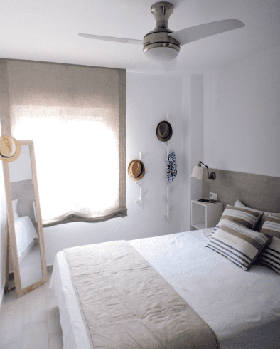 Квартира 35 м2 на пляже Гандия Petite Harmonie, дизайн интерьера и фотосъемка.