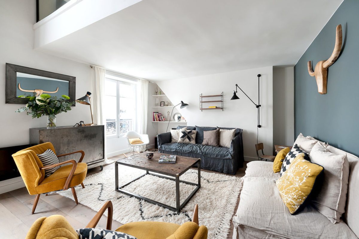 Интерьер Александра Магне (Duplex Paris)